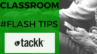 Flash Tips Flipped Classroom. Tackk: inserire Titoli e Testo