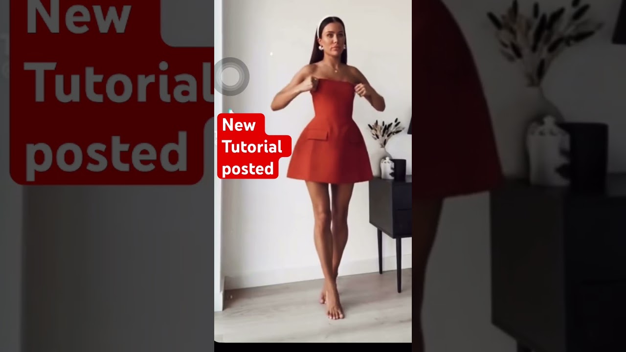 How to draft a strapless bustier dress #patterns #sewingtutorial #drafting