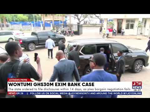 The state ordered to file disclosures within 14 days, as plea bargain negotiation fails.