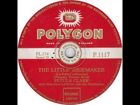 UK New Entry 1954 (36) Petula Clark - The Little Shoemaker (Le Petit Cordonnier)
