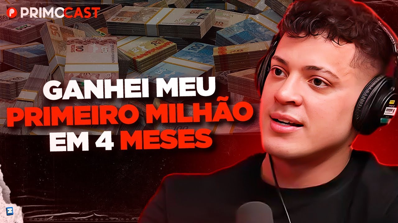 CEROL CONTA COMO FEZ O PRIMEIRO MILHÃO (COMEÇANDO DO ZERO) | PrimoCast 383