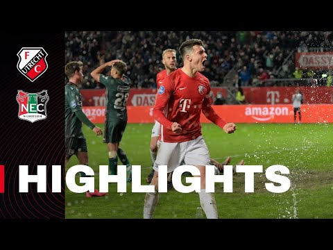 HIGHLIGHTS | De VOLLE BUIT voor FC Utrecht tegen NEC 🔥