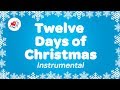 Twelve Days Of Christmas Music With Karaoke Lyrics Instrumental Christmas Songs