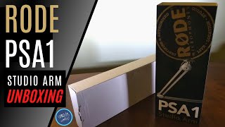 Rode PSA1 Studio Arm UNBOXING - A Better Mic Stand!