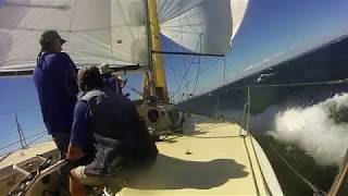 Downwind blast in a Jutson 31