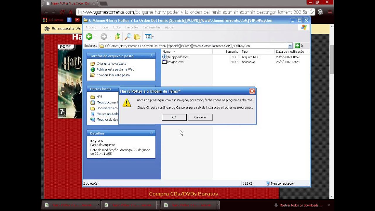 Como Baixar e Instalar Harry Potter e a Ordem da Fênix (DUBLADO)