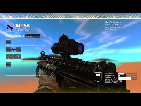 GMOD: [ TFA ] [ AT ] COD: Modern Warfare 2 Remastered MP5K