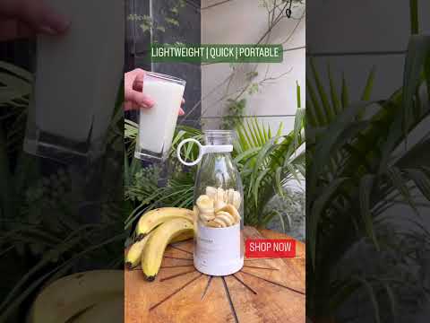 Portable USB Electric Bottle Shape Juicer Mixer Bottle (420 ML)