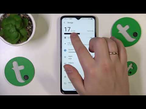 How to Find the Device Storage Details on TCL 406