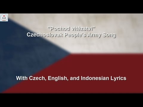 Pochod vítězství - Czechoslovak People's Army Song - With Lyrics