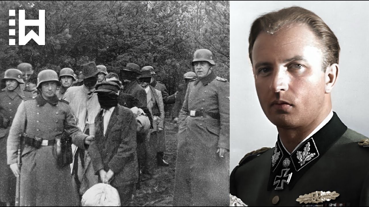 Ejecución del cuñado de Hitler, comandante nazi, ladrón y asesino de niños - Hermann Fegelein