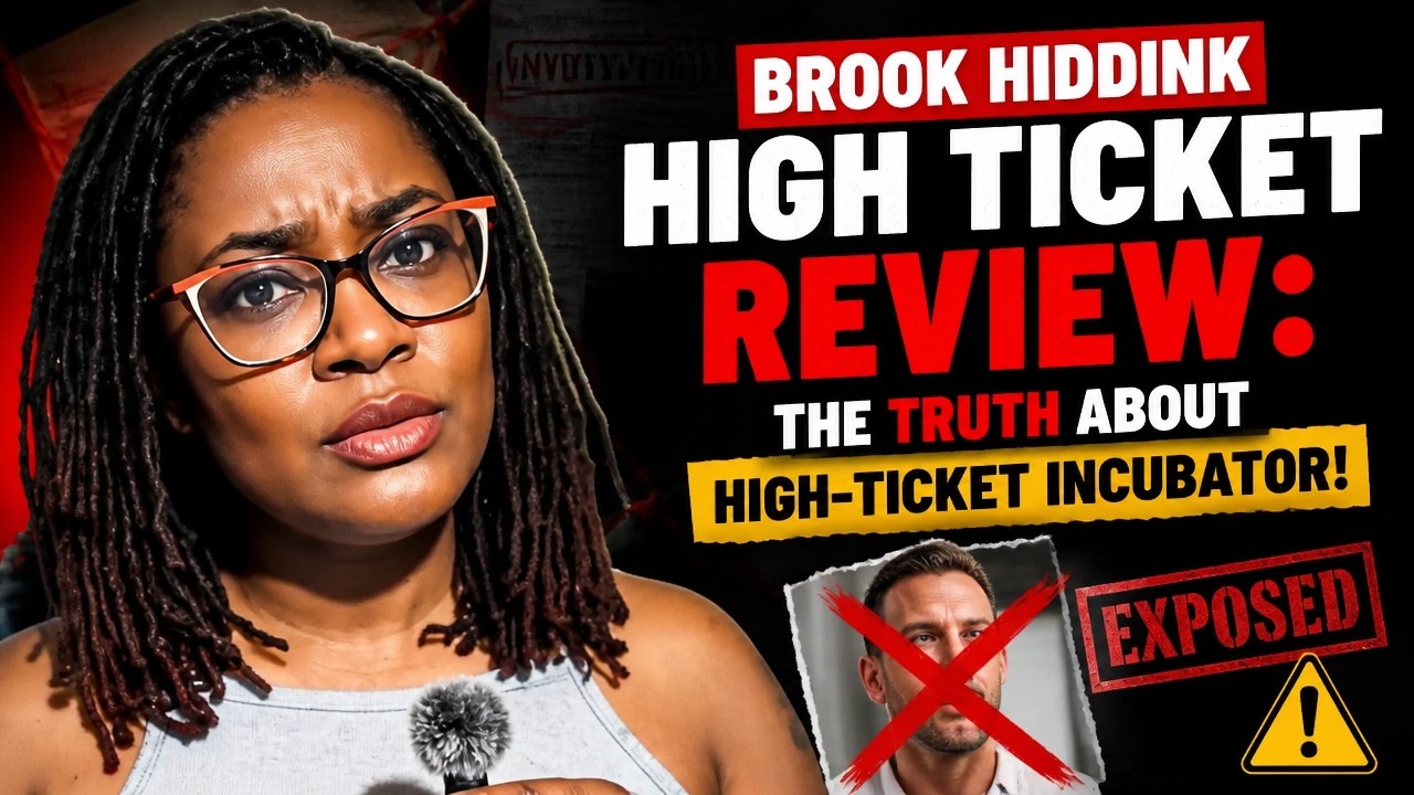 Brook Hiddink High Ticket Incubator Review