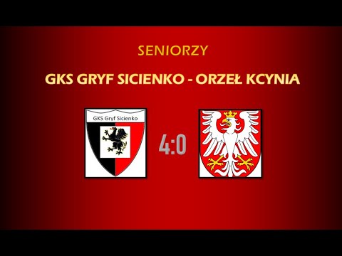 Skrót meczu Gryf Sicienko - Orzeł Kcynia 4-0