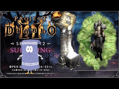 PD2 S12 - PDTowelve 99! - EXP Knowledge - Green Aura DING - Project Diablo 2