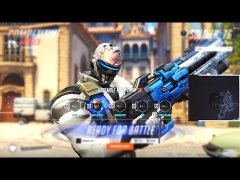 GALE is DOMINATING AS SOLDIER 76 - OVERWATCH 2 SEASON 6 TOP 500