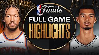 Download lagu #3 KNICKS at #2 SPURS | NBA FINALS GAME 5 HIGHLIGHTS | June 13, 2026 mp3 Download lagu #3 KNICKS at #2 SPURS | NBA FINALS GAME 5 HIGHLIGHTS | June 13, 2026 mp3