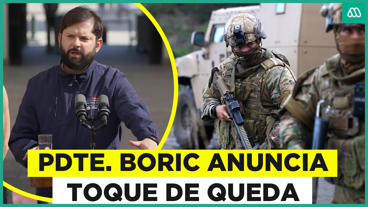 Presidente decreta Estado de Emergencia y anuncia toque de queda por alerta por incendios forestales