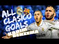 Karim Benzema | ALL El Clásico GOALS vs Barcelona!