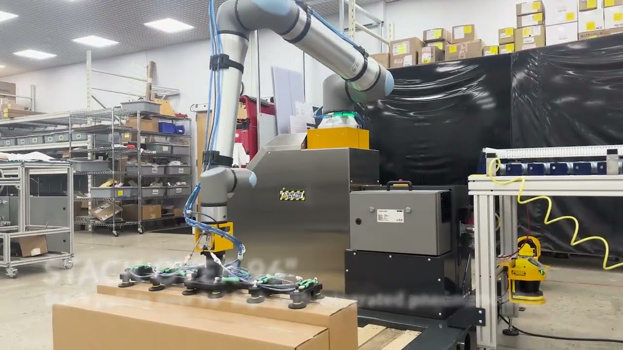 High Payload Cobot Palletizer | 20 KG Cobot | Universal Robots UR20 | ONExia Inc.