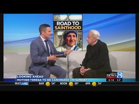 Retired priest talks about meeting Mother Teresa, sainthood