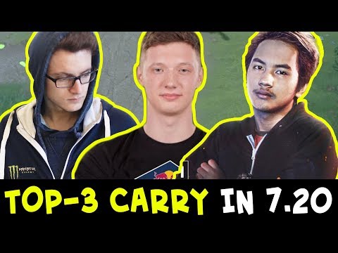 TOP-3 CARRY PICKS in 7.20 — by InYourDream, Miracle, Resolution