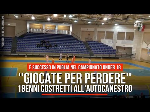 Basket under 18, due società costringono i ragazzi a farsi autocanestro: “Giocate per perdere”