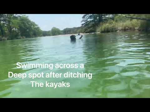 Frio River Kayak fishing