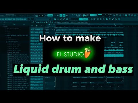 HOW TO MAKE dark liquid drum and bass like monrroe - FL studio tutorial