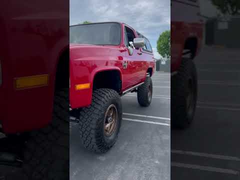 1986 Chevrolet K5 Blazer Silverado 4x4