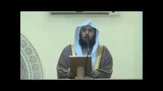 الشاب الصادق كعب بن مالك بين ضغط الابتلاء وحسن البلاء(2-2 )|خطبة 13-2-1436 |د.عمر المقبل | image