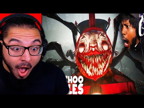 CoryxKenshin - Choo-Choo Charles.. WHY DID I DOWNLOAD THIS GAME - Part 1 | REACTION