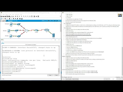 17.8.2 Packet Tracer - Skills Integration Challenge
