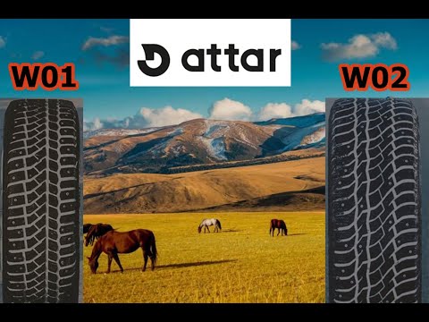 Review of the Attar W01 and Attar W02 studded winter tires