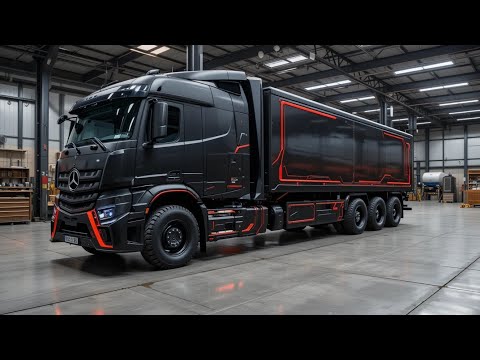 Thumbnail for 2025 Mercedes-Benz Actros Review | Next-Level Trucking Technology & Comfort! by Mercedes-Benz Actros