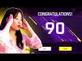 FINALLY 90 LEVEL COMPLETE In Free Fire Sooneeta