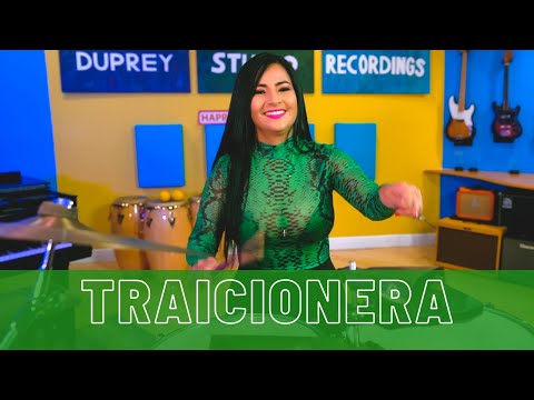 TRAICIONERA - PASTOR LOPEZ (Timbales Interpretation Elisabeth Timbal)