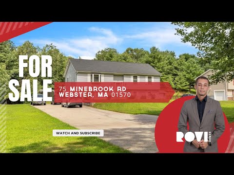 📍 ROVI Homes🚀 l Real Estate l 75 Minebrook Rd, Webster, MA 01570 | Jean DelaCruz
