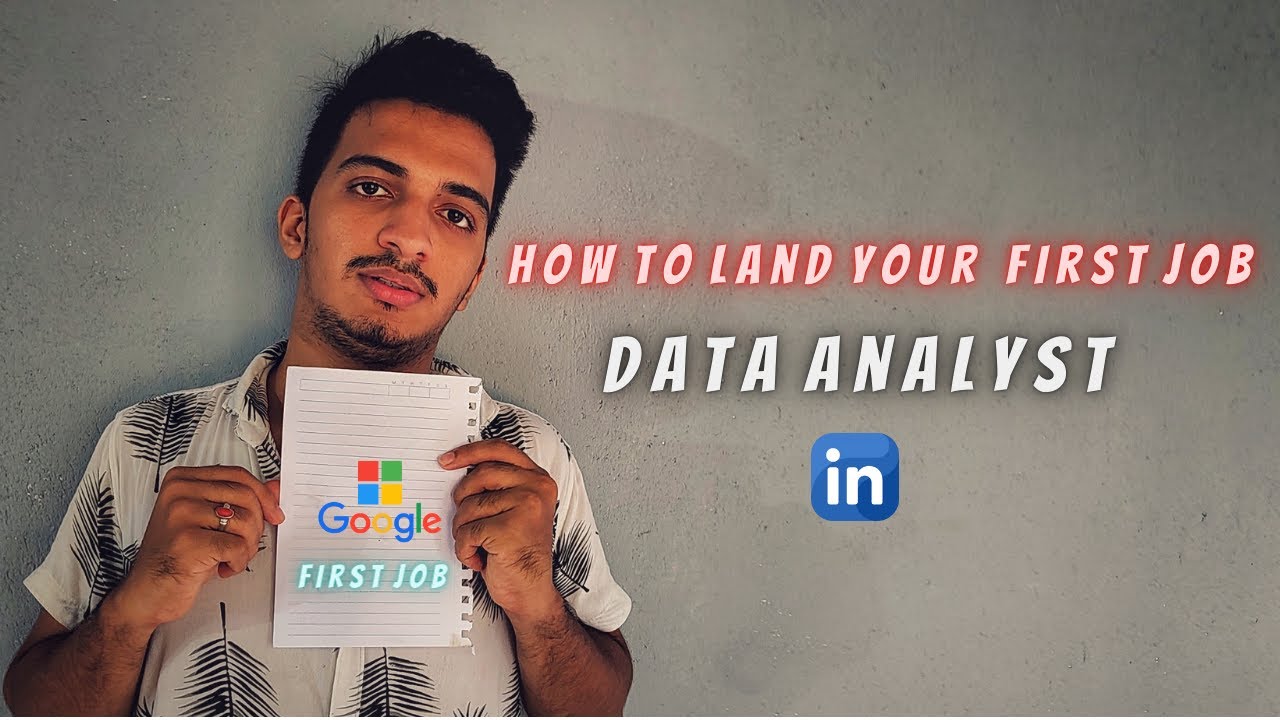 How To Land Your First Data Analyst Job ❓| With LinkedIn 🔥