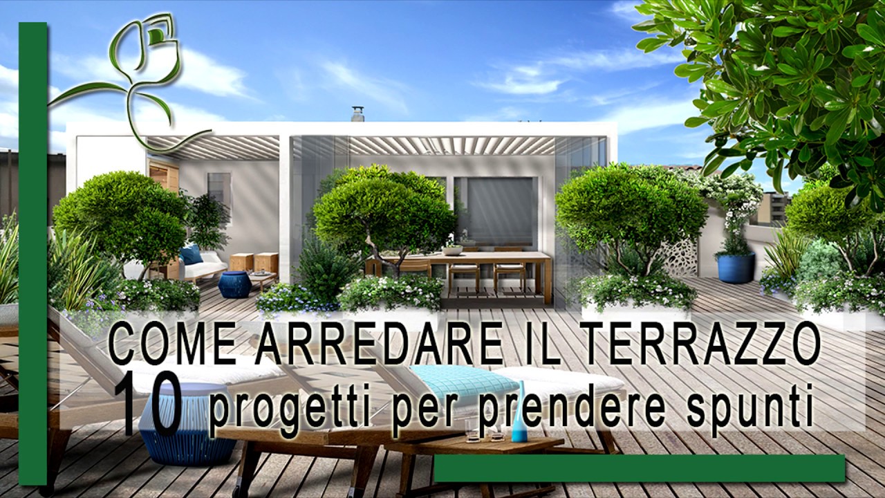 Come arredare il terrazzo -10 idee da cui prendere spunto 🌸🌺🌼