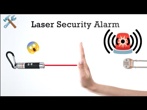 How to make Laser Security Alarm using 1KM Range