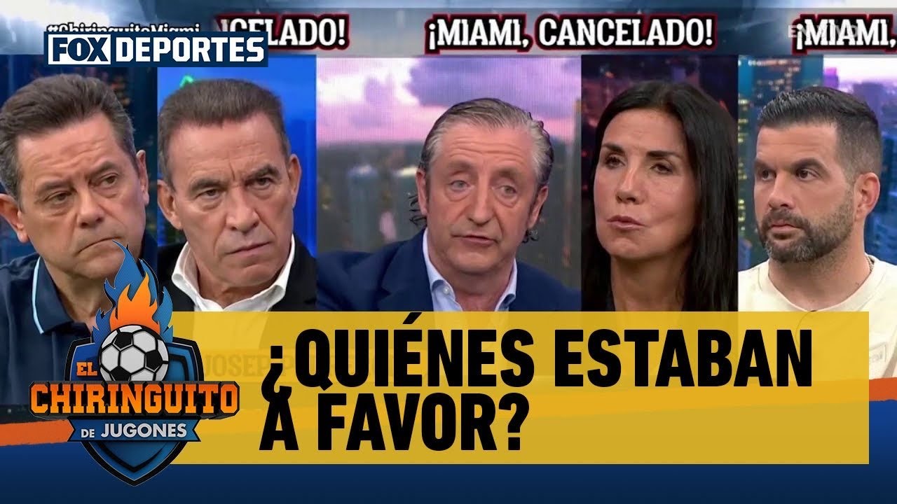"¿QUIÉN QUERÍA JUGAR EN MIAMI?" 🤔 Imperdible reflexión de Josep Pedrerol | El Chiringuito