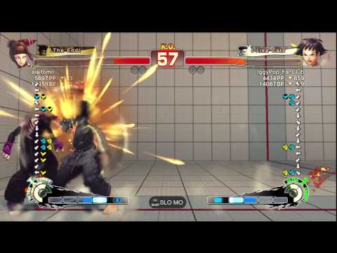 aiaitomo [Juri] vs. IggyPop_FanClub [Makoto] - PSN SSF4 Arcade Edition