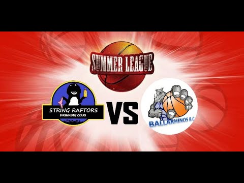 Jumpball - Summer League 2022 – Division 2: String Raftors – Ballarhinos B.C. 66-61 (07/06/2022)