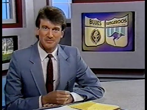 1987 Battle of Britain - Carlton v North Melbourne, at The Oval in London. VFL