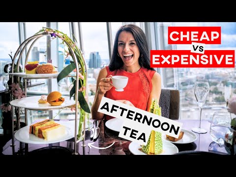 Amazing afternoon teas in London ???? Cheap vs. expensive