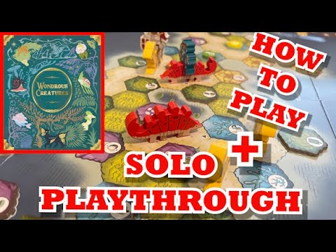 Wondrous Creatures - [HOW TO PLAY] + [SOLO PLAYTHROUGH]