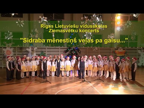 Ziemassvētku koncerts Rīgas Lietuviešu vidusskolā 2019./2020.m.g.