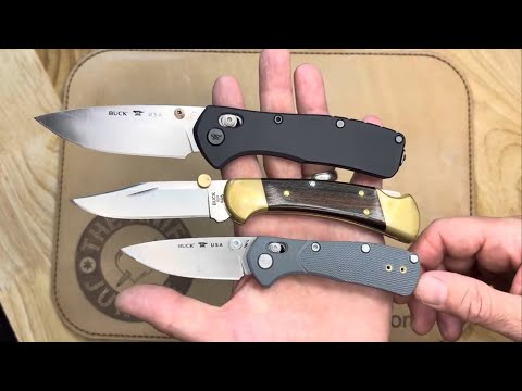 Buck Range Elite and Mini Range Pro - Two Great EDCs Close Up