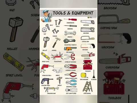 Different types of tools and equipment #shorts #trend #construction #tools #equipment #homeutilities