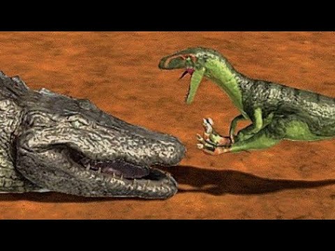 NEW Purussaurus vs all Dinosaurs in Animal Revotl Battle Simulator | ARBS | DinoNerds
